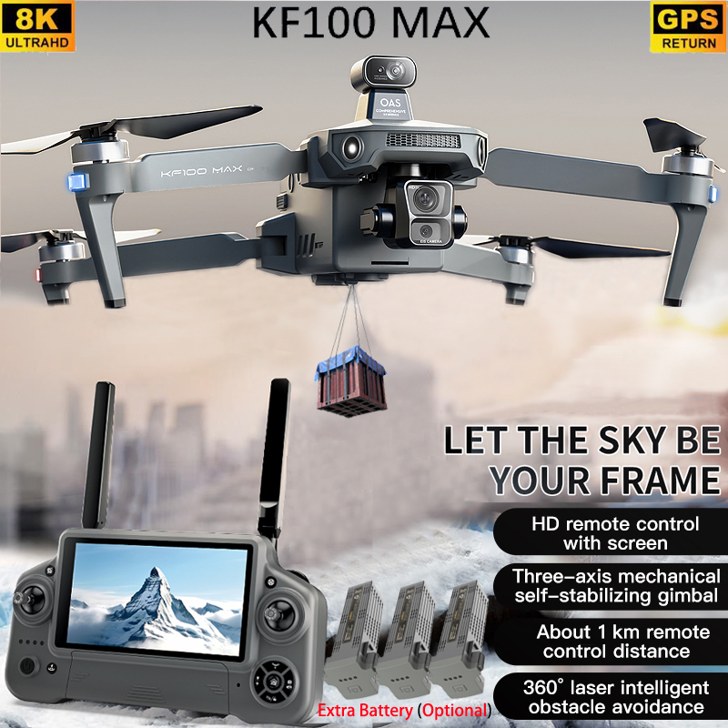 Jjrc Drone X12 - KF100 MAX GPS Drone 4K caméra