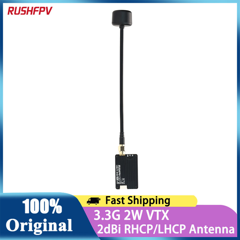 Drone Rc Toy - RUSHFPV 3.3G 2W VTX transmetteur vidéo