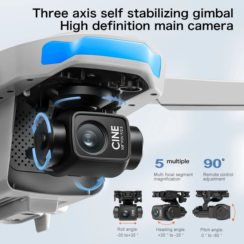 Drone Aérien Pliable S-X1 GPS  - Drone Ae Rc avis et prix