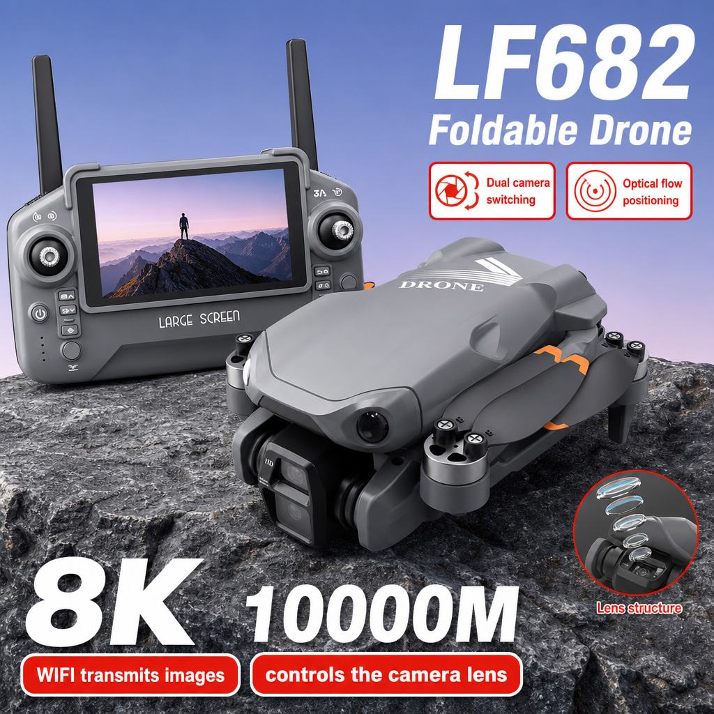 Drone photo aérien LF682 8K HD - Drone Dji Rc Mini avis et prix
