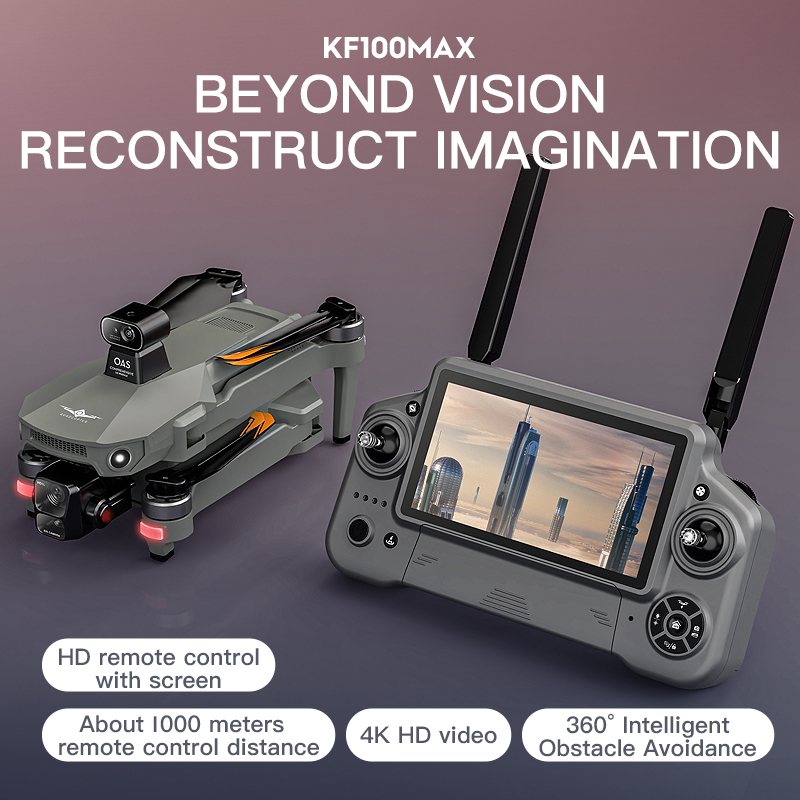 KF100 MAX GPS Drone 4K caméra  - Jjrc Drone X12 avis et prix