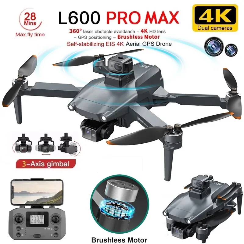 Drone GPS professionnel L600 P - Drone Ae Rc avis et prix