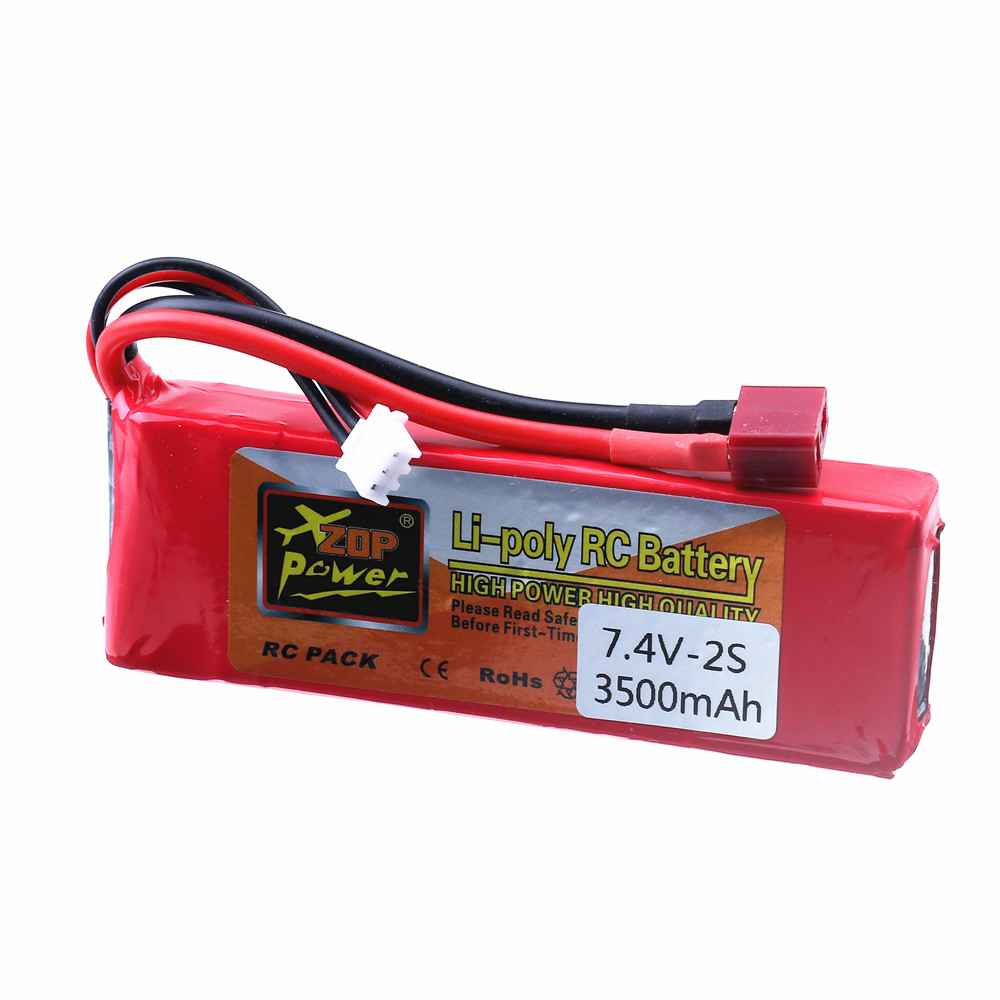 Batterie Lipo 2S 7.4V 3500mah  - Drone Rc Leading avis et prix