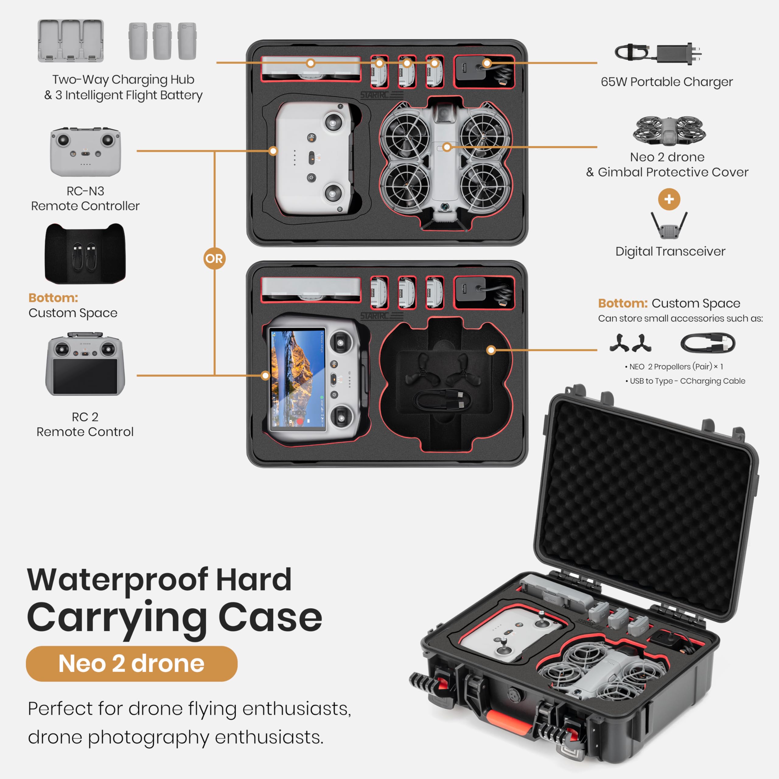 STARTRC Étui de transport rigi - Drone Rc Cover avis et prix